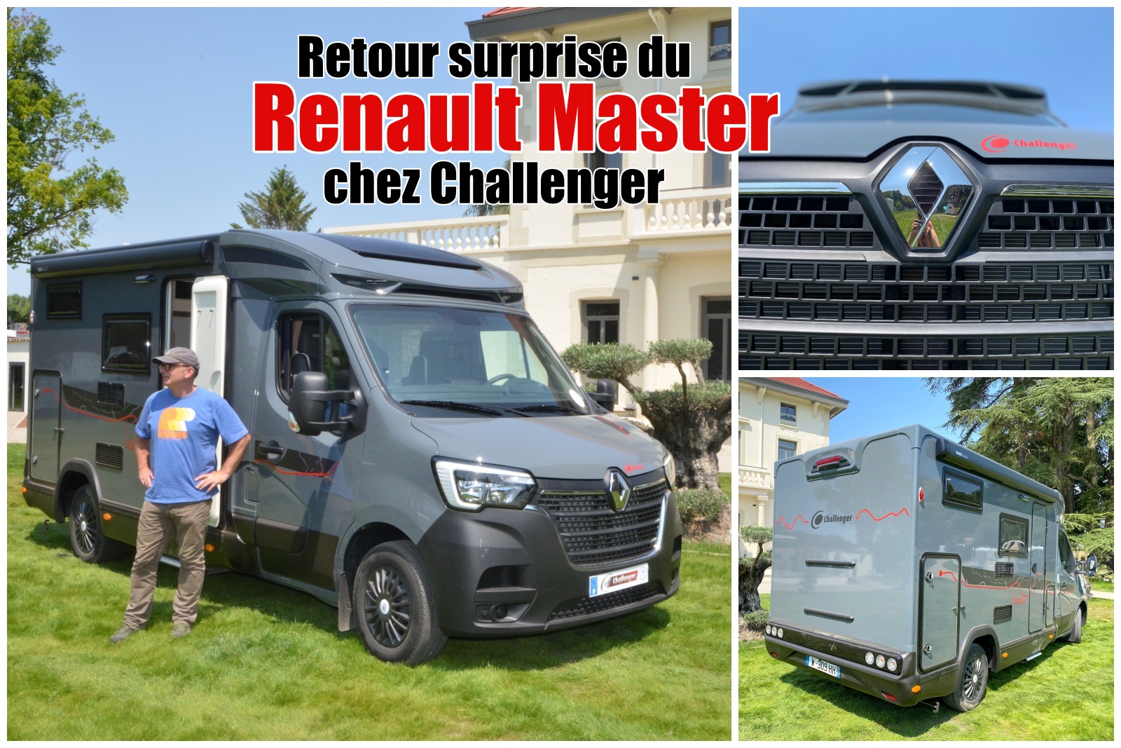 Challenger convoque le Renault Master pour sa gamme S Etape
